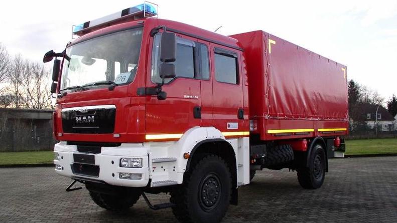 © BBK Gerätewagen Dekon P im Einsatz